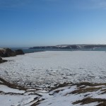 3月「落石湾に流入する流氷」