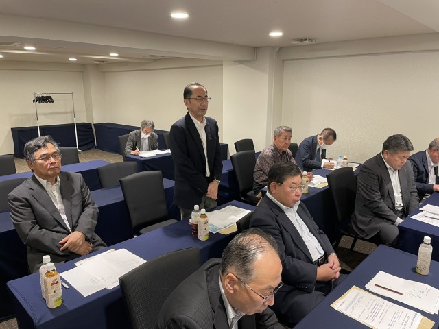新理事　石本氏